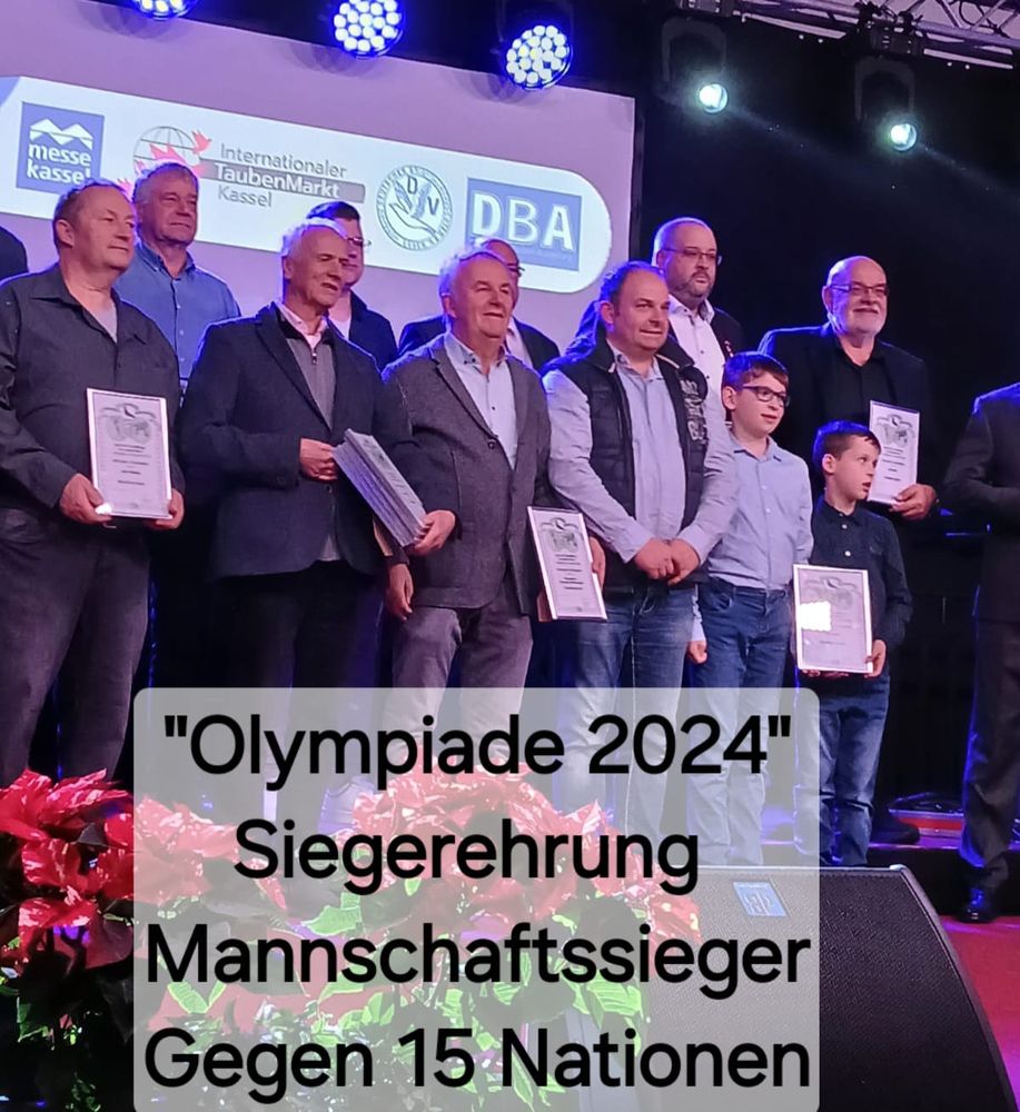 Olympiade 2024, Mannschaftssieger gegen 15 Nationen in 2024